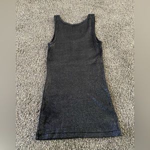 Gap Shiny Black Tank Top ~ Med